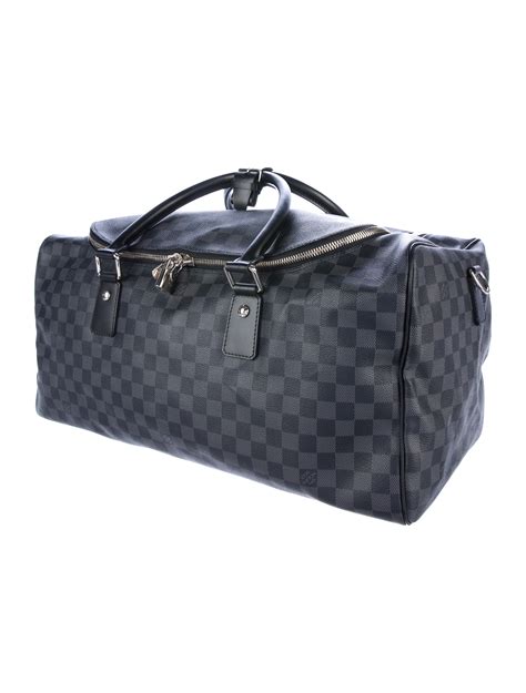 louis vuitton duffle bag black straps|Softsided Luggage, Duffle Bags for Women, Men .